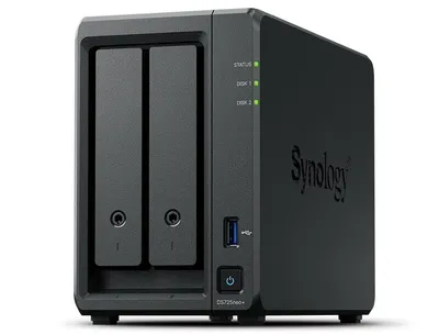 Serwer NAS DS725ne+ 2x0HDD 2,6Ghz 1x4GB DDR4 1x1GbE 2,5GbE 