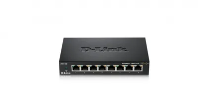 DGS-108 switch L2 8x1GB Desktop 