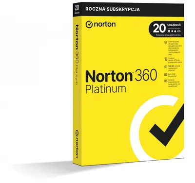 360 Platinum 100GB PL Box 20Urz. 1Rok  21427517