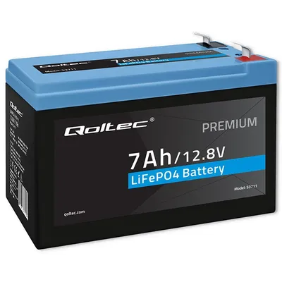 Akumulator LiFePO4 | 12.8V | 7Ah | 89.6Wh | BMS 