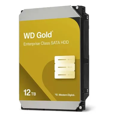 Dysk HDD GOLD Enterprise 12TB 3,5 SATA WD122KRYZ 