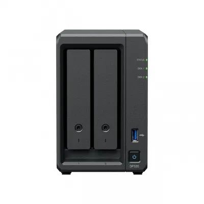Serwer NAS DP320 AMD R1600 1x8GB 2x8TB 8GB RAM 3Y