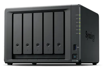 Serwer DS1525+ V1500B 2,2Ghz 1x8GB DDR4 2x2,5GbE 3Y 