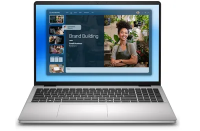 Laptop Dell 16 DC16251 W11P C7-150U/32GB/1TB/16.0 FHD+/Int/FgrPr/WLAN + BT/Backlit Kb/4 Cell/3YPS Platinum Silver