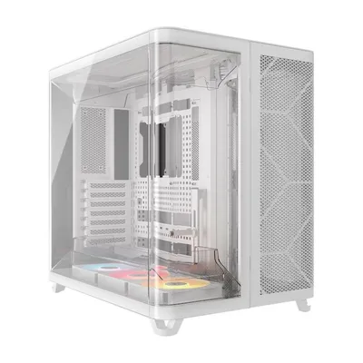Obudowa AIR 5400 RS-R ARGB Mid Tower Biała