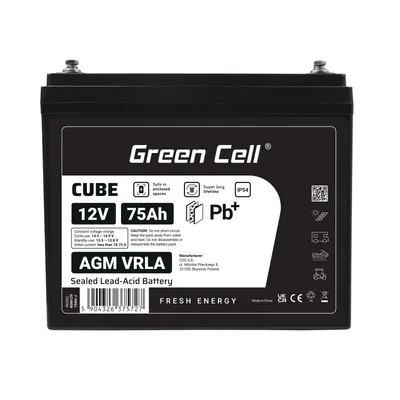 Akumulator AGM VRLA 12V 75Ah IP54
