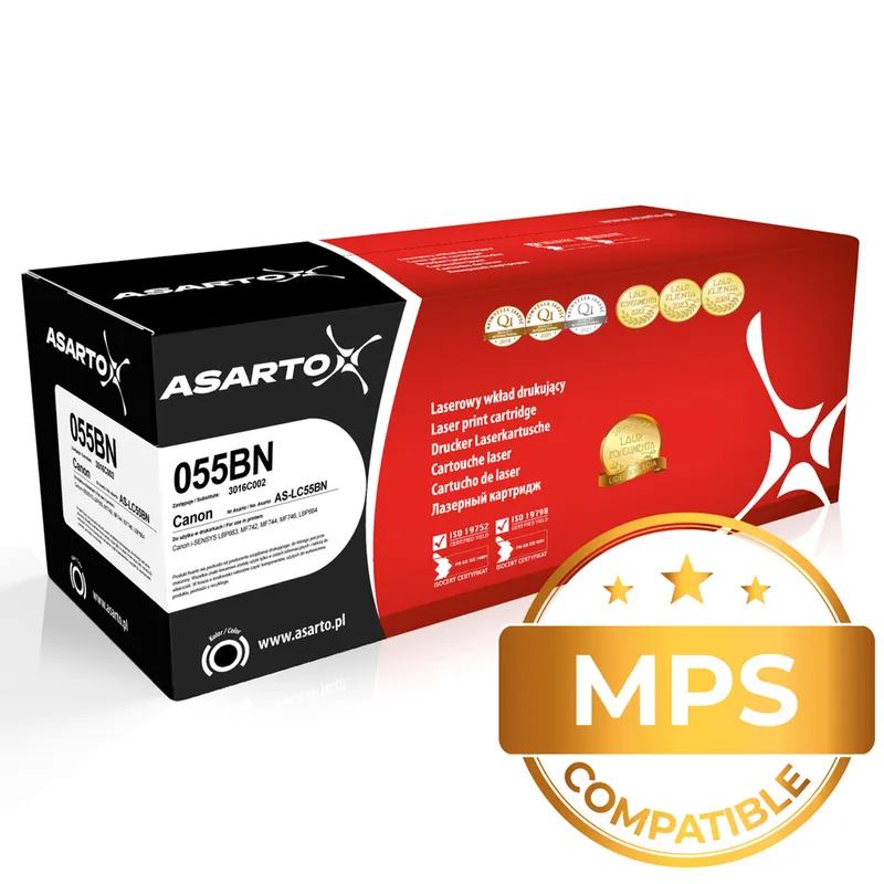 Toner Asarto do Canon 055BN | 3016C002 | 2300 str. | black