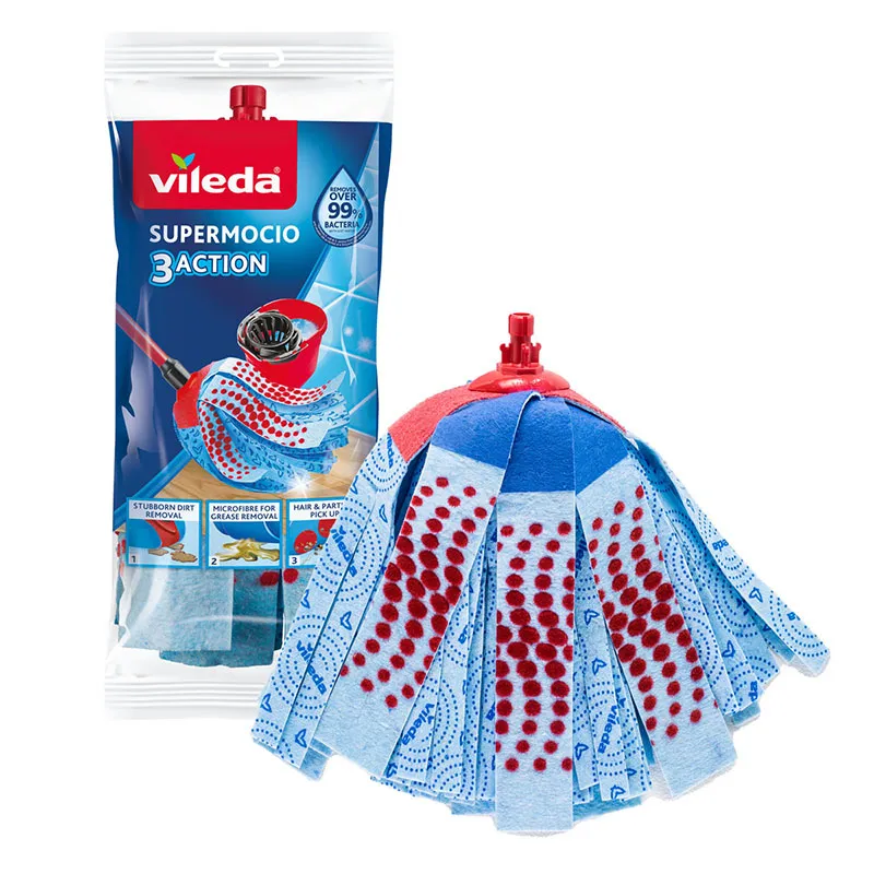 Vileda Wkład do mopa Vileda 3Action Velour XL 167968