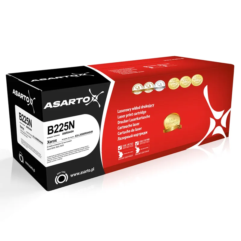 Toner Asarto do Xerox B225N | 006R04404 | 6000 str. | black