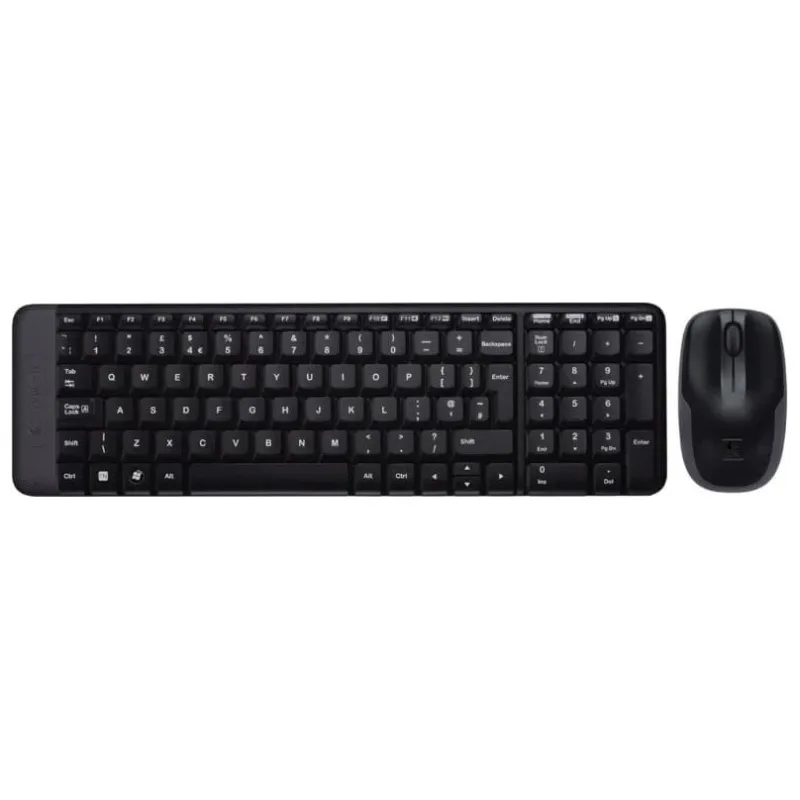 Logitech zestaw klawiatura Wireless + mysz MK220 optyczna | USB | bezprzewodowa