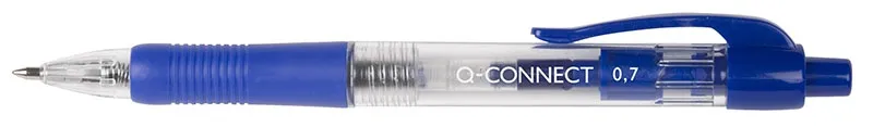 Długopis automatyczny Q-CONNECT 0,7mm, niebieski