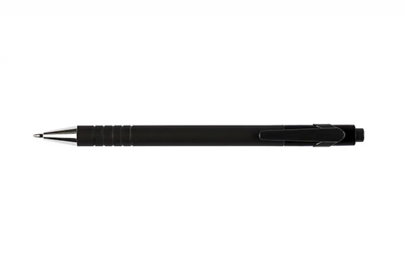 Długopis automatyczny Q-CONNECT LAMBDA, 0,7mm, czarny