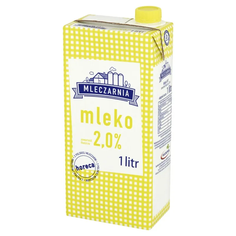 Mleko UHT MLECZARNIA 2%, 1 l