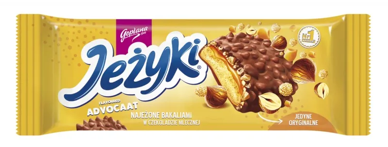 Ciastka JEŻYKI GOPLANA, 140g, adwokatowe