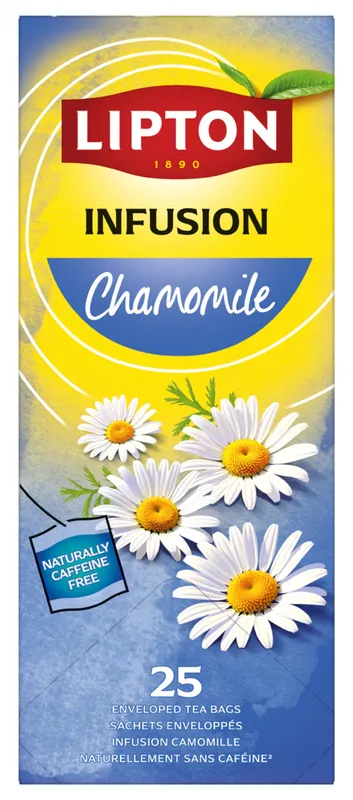 Herbata LIPTON Feel Good Selection, Relax, rumianek, 25 kopert