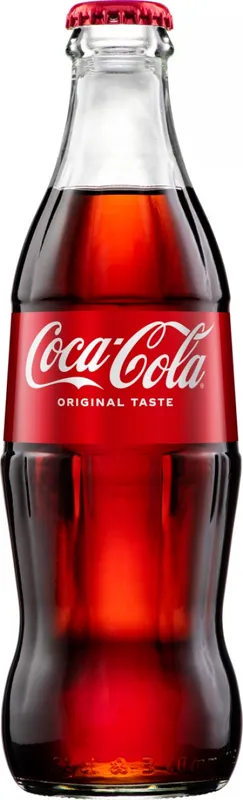 Coca-Cola, butelka szklana, 0,33l