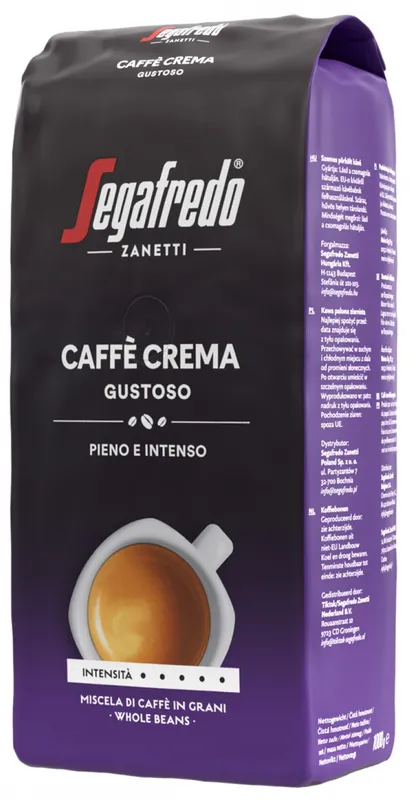 Kawa SEGAFREDO Caffe Crema Gusto, ziarnista, 1kg