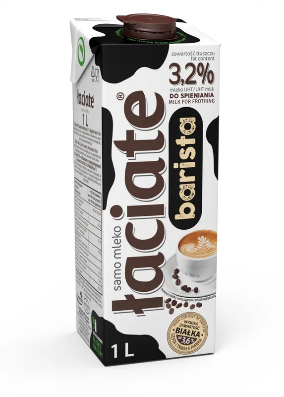 Mleko UHT ŁACIATE Barista, 3,2%, 1l