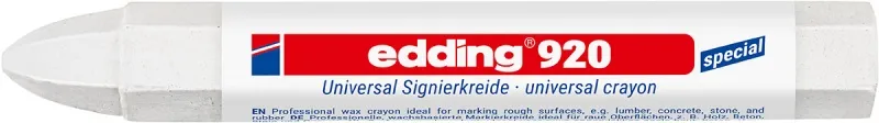 Kredka uniwersalna e-920 EDDING, biała