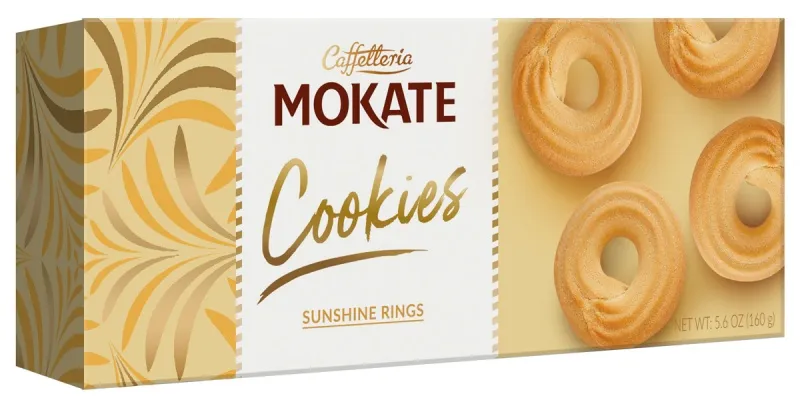 Ciastka MOKATE, ringi słoneczne, 160g