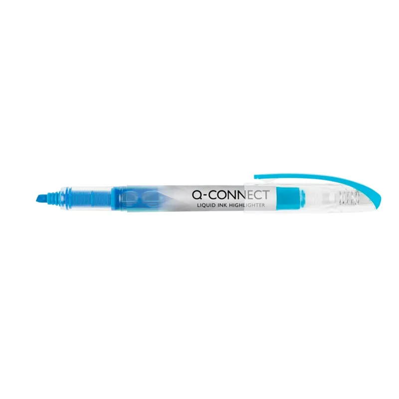 Zakreślacz okrągły Q-CONNECT, 1–4mm, niebieski