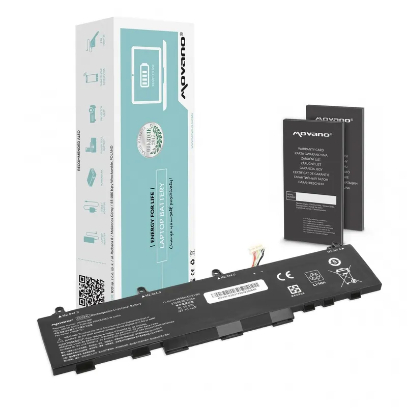 Bateria CC03XL do HP EliteBook 830 840 G7 G8 ZBook Firefly 14 G7 G8 - 4500 mAh (51 Wh)