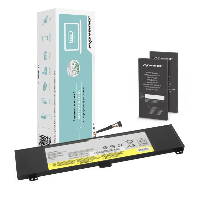 Bateria L13M4P02 do Lenovo Y50-70 Y50-80 Y70-70 - 7400 mAh (54 Wh)