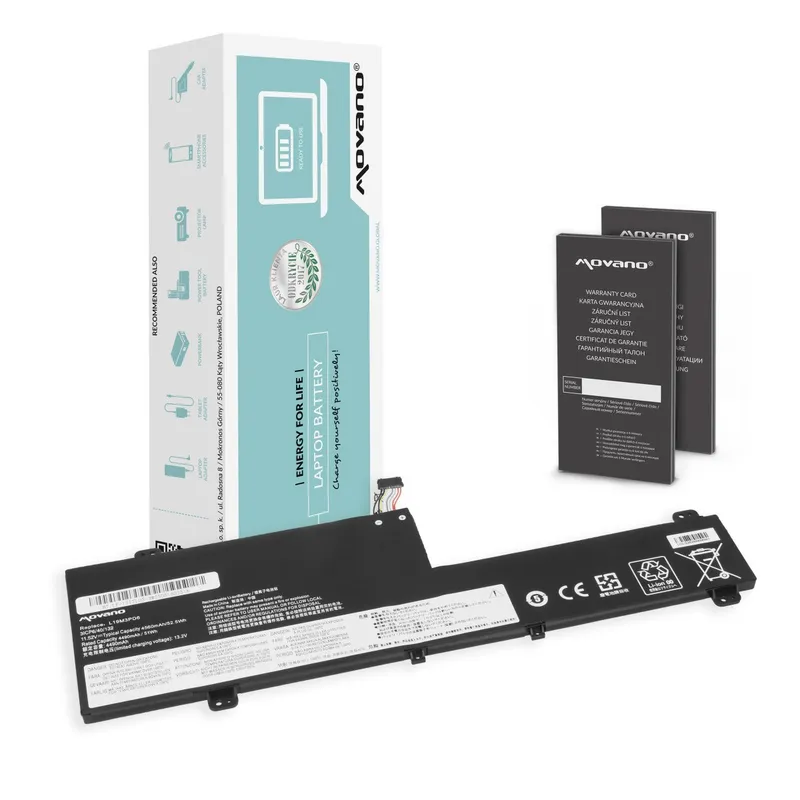Bateria L19M3PD6 L19C3PD6 do Lenovo Flex 5-15IIL05 5-14ITL05 5-14ARE05 - 4560 mAh (52.5 Wh)