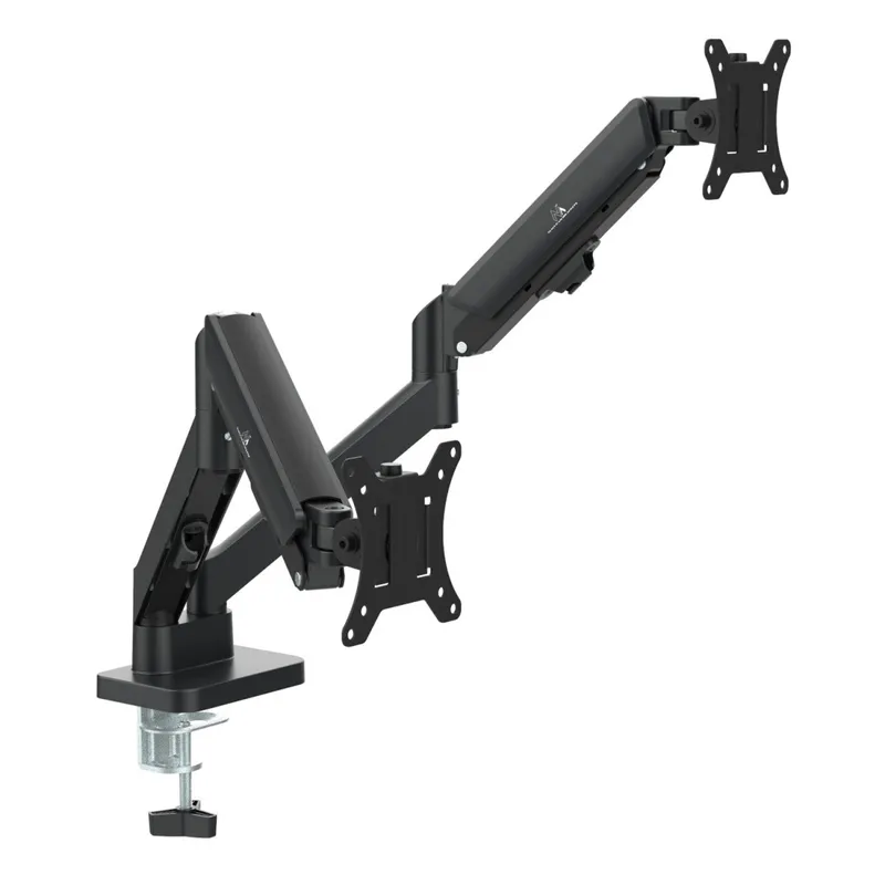 Uchwyt na 2 monitory 2-10 kg MC-134 17-32 cale