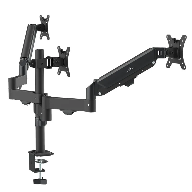 Uchwyt na 3 monitory 2-8 kg MC-137 17-27 cali