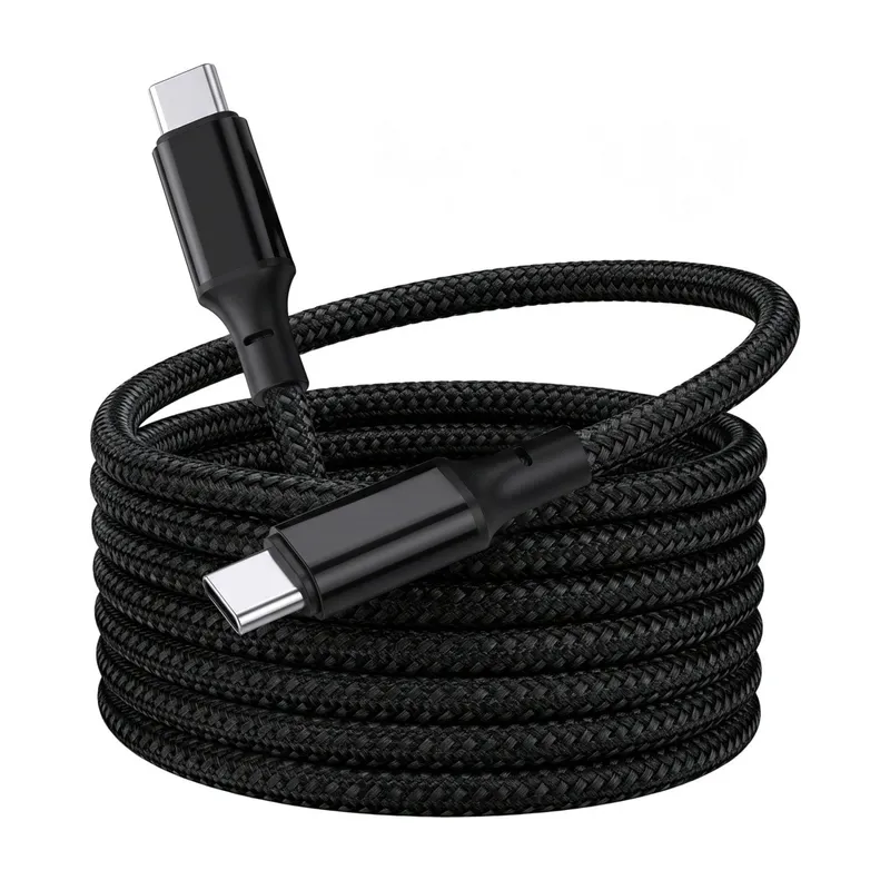 Kabel magnetyczny USB C-USB C 1m czarny