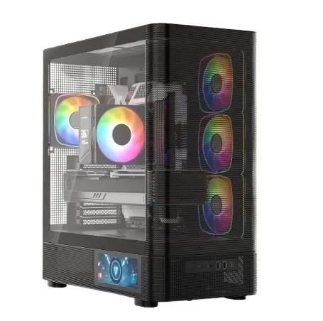 Obudowa Volcano AQ400 ARGB MIDI BLACK