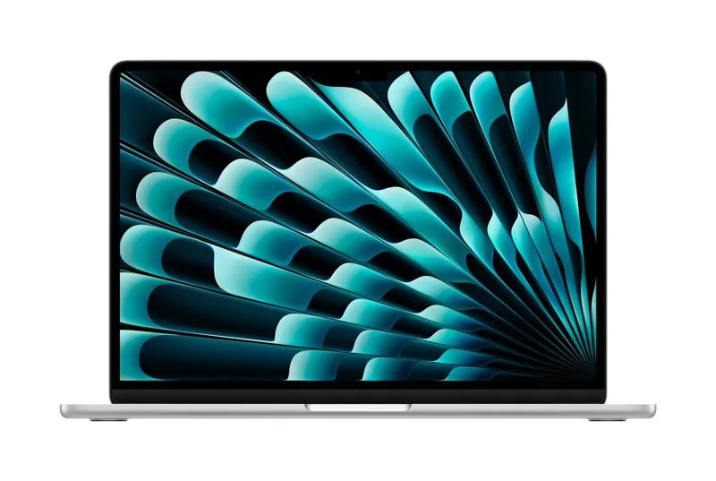 MacBook Air 13.6 cala: M5 10/8, 16GB, 512GB SSD, bez zasilacza, US - Srebrny