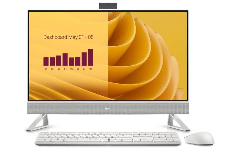 Komputer Dell 27 All-in-One EC27250 Win11Pro CORE 7-150U/16GB/1TB/27.0 FHD/Intel Graphics/Cam/WLAN + BT/3Y ProSupport