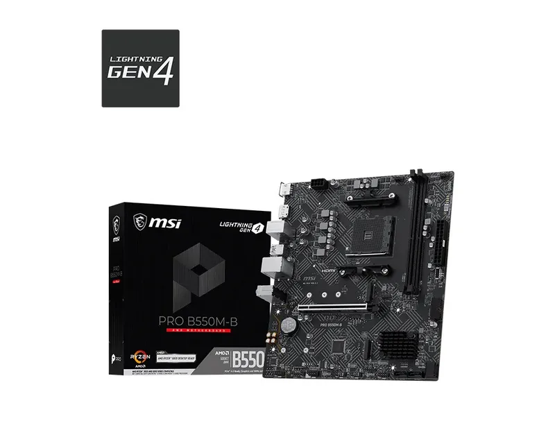 Płyta główna PRO B550M-B am4 2DDR4 mATX