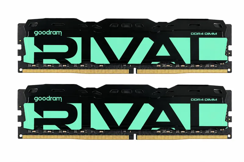 Pamięć do PC DDR4 Rival Radiant 32GB (2*16)/3200 CL16 zielona