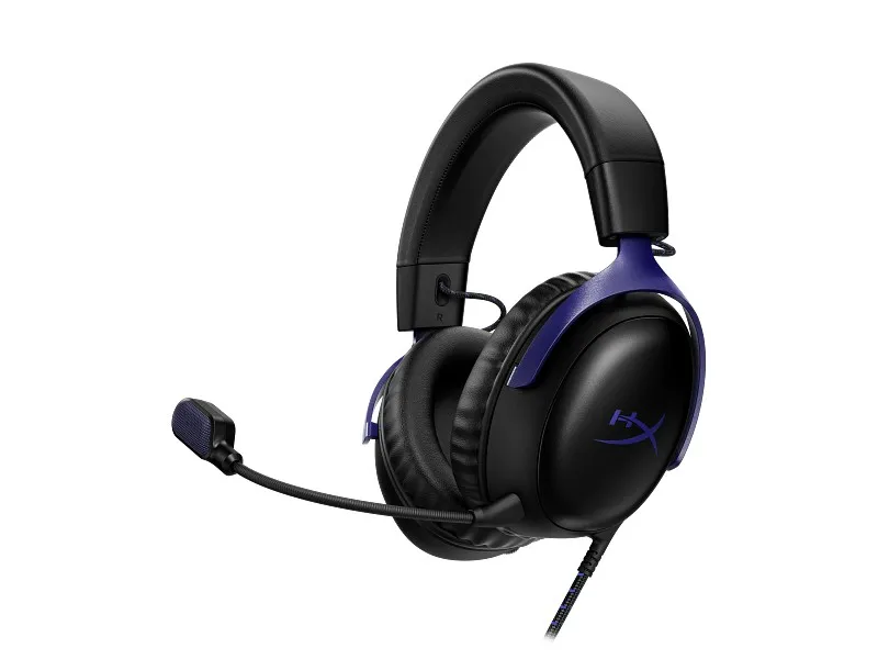 Zestaw słuchawkowy Cloud III Gaming Headset czarny/niebieski - D0SX6AA