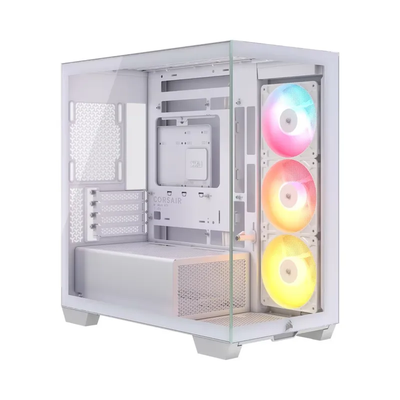 Obudowa 2800X RS-R ARGB mATX Panoramic Biała