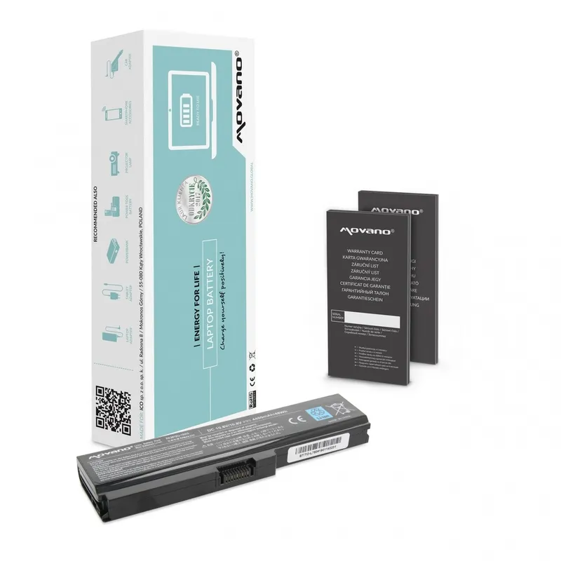 Bateria PA3818U-1BRS do Toshiba L700 L730 L750 - 4400 mAh (48 Wh)