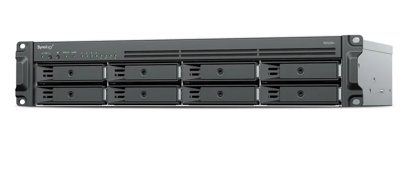 Serwer NAS RS1226+ 8x0HDD 2,2Ghz 2x2,5GbE 1x4GB DDR4 3Y