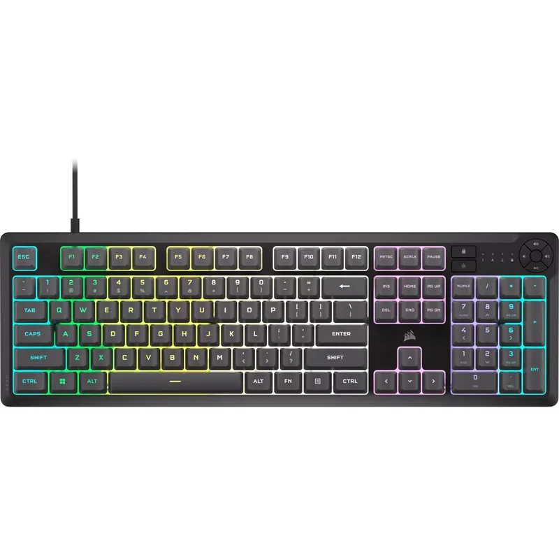 Klawiatura K55 Core RGB szara