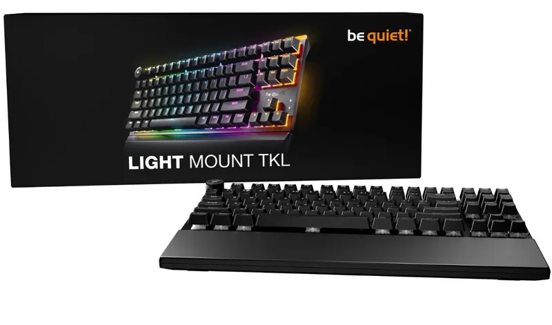 Klawiatura Light Mount TKL Silent Linear