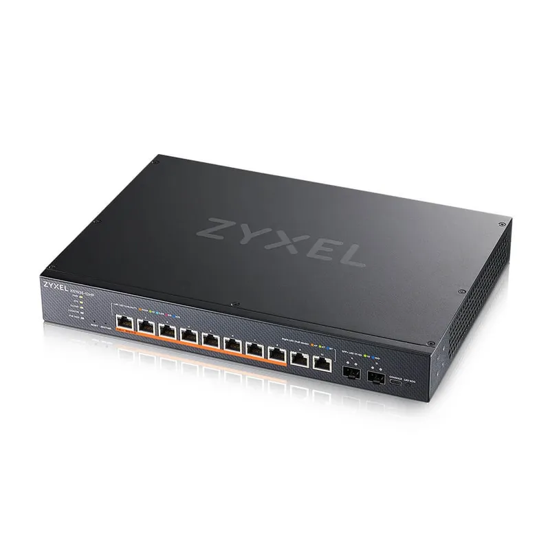 Przełącznik Multi-Gigabit Smart Managed XS1935-12HP-ZZ0101F 8-port 90W PoE++ 400Watt 802.3bt, 2x 10GbE, 2 SFP+ Uplink