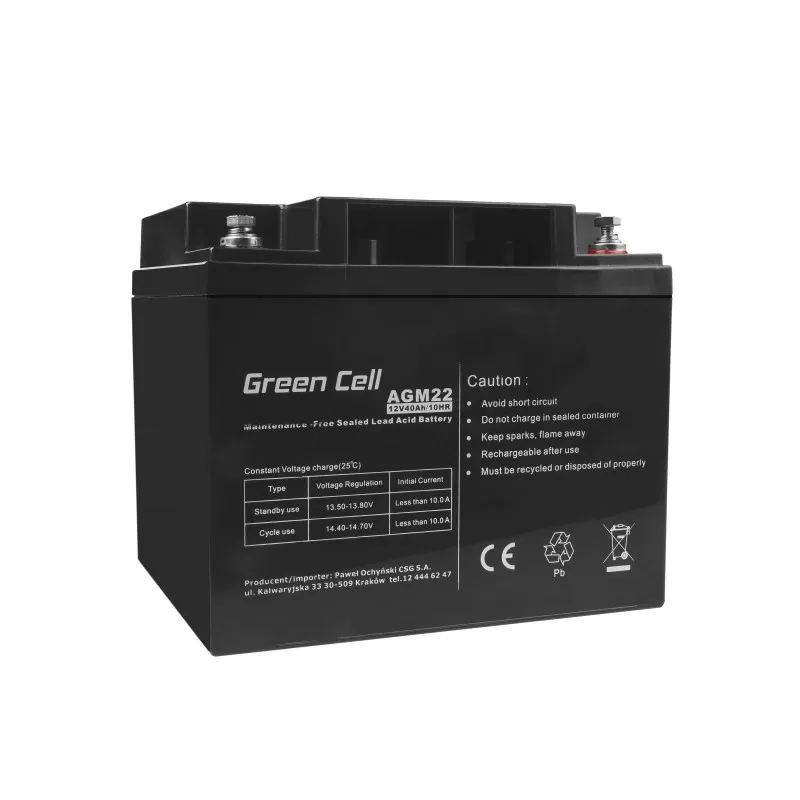 Akumulator AGM 12V 40Ah
