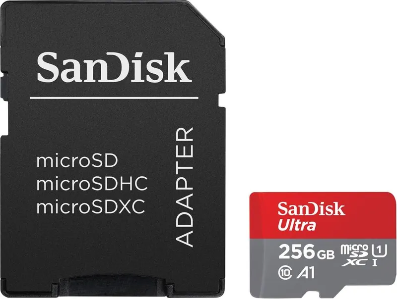 Karta pamięci Ultra microSDXC 256GB 150MB/s A1 + Adapter SD
