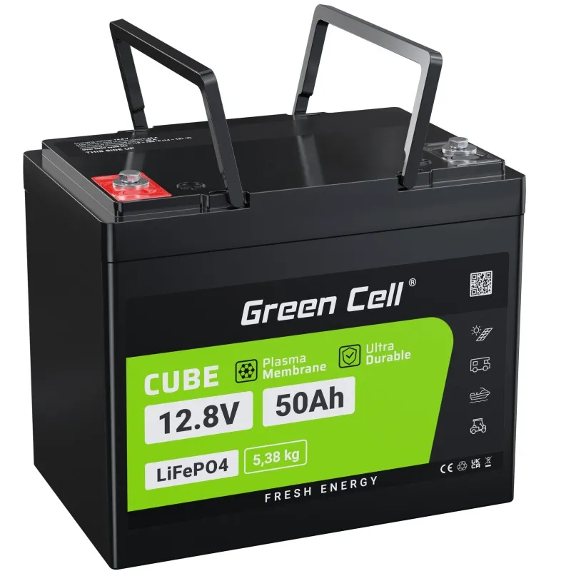 Akumulator CUBE LiFePO4 50Ah 12V/12.8V 640Wh