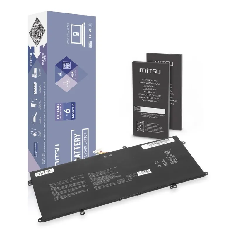 Bateria C41N1904 do Asus UX325JA UX325EA UX363EA UM425IA UX425JA 4347 mAh (67 Wh) 15.48V