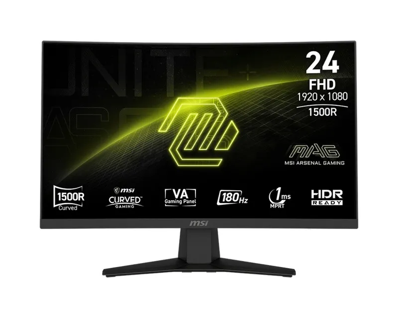 Monitor 23.6 cala MAG 244C LED/FHD/Curved/180Hz/czarny