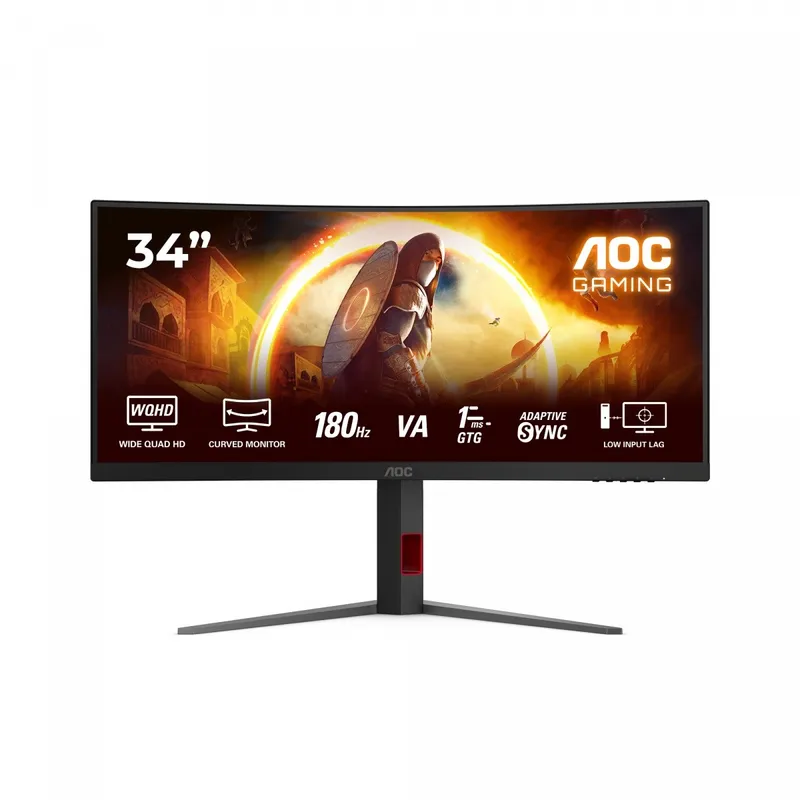 Monitor CU34G4 34 cale 180Hz Curved VA HDMIx2 DP HAS