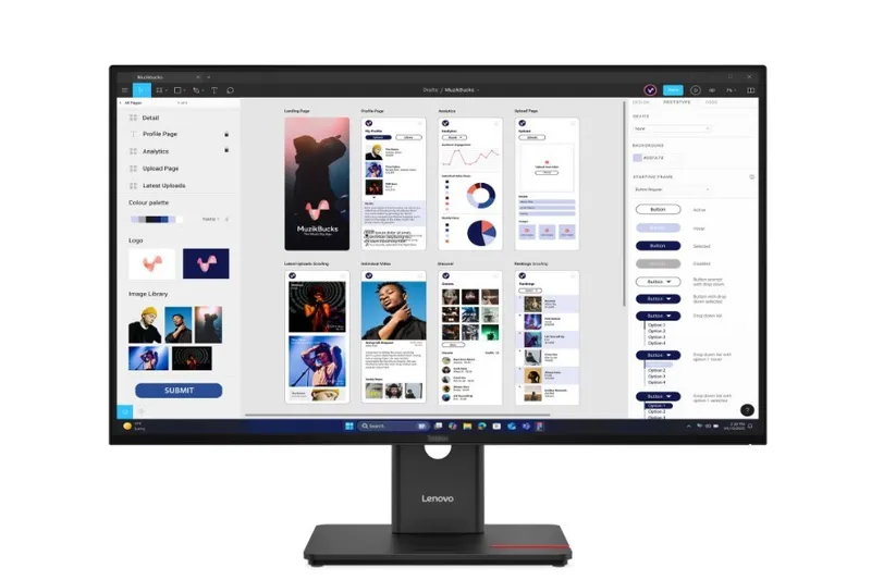 Monitor ThinkVision T32UD-40 31.5 cala 64B0GAT1EU